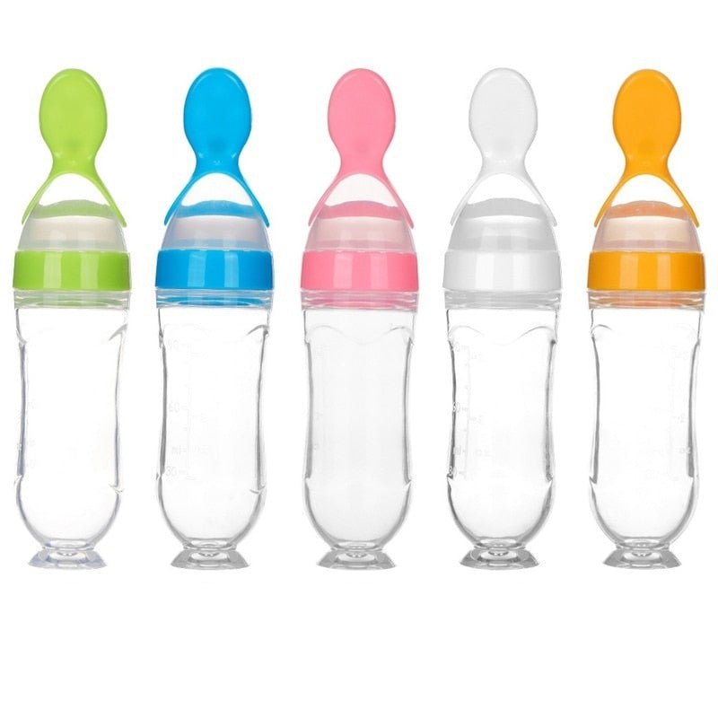 Biberon avec cuillère pour nouveau - né | EasyBottle™ - Mon Royaume Bebe