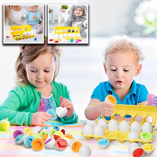 Puzzle Enfant | Matching Eggs™ - Mon Royaume Bebe