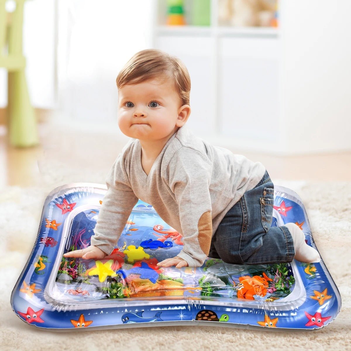 Tapis d'Eau Bébé - Tummy Time - Mon Royaume Bebe