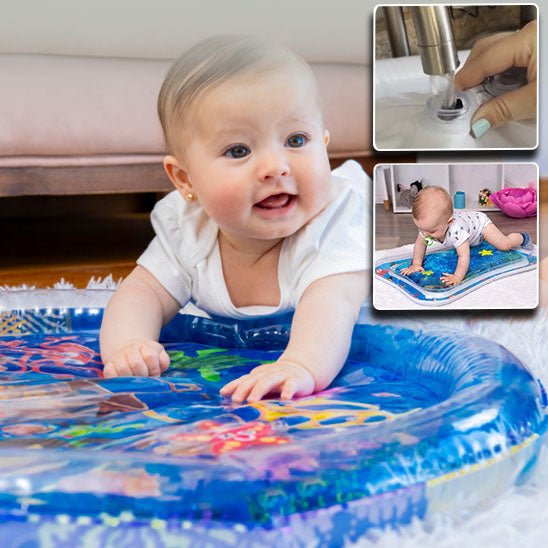 Tapis d'Eau Bébé - Tummy Time - Mon Royaume Bebe